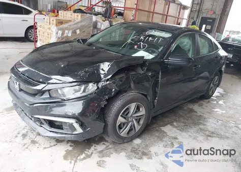 2020 Honda Civic Lx from USA, damaged, VIN 2HGFC2F68LH600470